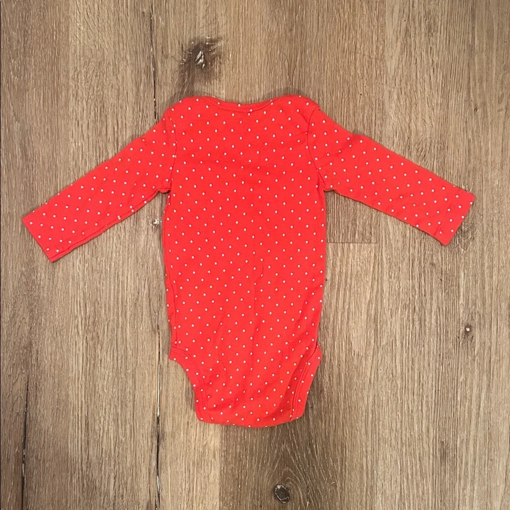 Carter's Red Polka Dot Bodysuit